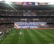 Hala Madrid y nada más! 30 04 07 live @ Bernabeu Real Madrid vs. Valencia 2-1 from real madrid vs valencia