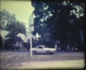 A super-8 film cartridge lasts 3 minutes and 20 seconds. So I set out in 1981 to shoot a film consisting of four 3-min-20-sec shots. And to have each shot be a 360 degree pan. (Back in those days, I was obsessed with long takes.)nnEach shot thus consists of a single pan around a Tuscaloosa, Alabama, spot I found of some interest:nn1. Parkview Shopping Center, rotating