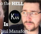 Who is Paul Manafort and why is he all over your newsfeed? What are his connections with Trump and Russia, and why will he be testifying in front of Congress this week???nnThis story has been moving rapidly, developing even as I edited this video, as always I have done my best to stick to only hard facts while keeping you apprised the situation. Included below are links to the clips from Sean Spicer that I provided, and the entirety of the Press briefing. I&#39;m including these because the LAST thi