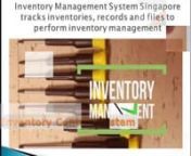 http://www.edgeworks.com.sg/equip-inventory-management-systemnInventory Control System Singapore has automatic update and review facility which resolves sophisticated processes and converts to customer nbased applications. It is equipped with experienced professionals who are well versed with new techniques and tools