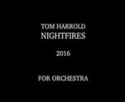 Tom Harrold - NIGHTFIRES | BBC Scottish Symphony Orchestra | Ilan Volkov from symphony bd