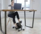 No More Painful Desk ExercisenIf you&#39;ve tried an under-the-desk cycle before, you know how hard it can be to position yourself into that sweet spot. Luckily, with the Stamina WIRK Under Desk Exercise Bike, you don&#39;t have to worry about banging your knees under the desk. Your knees will have breathing room, and your feet (or hands, if you choose to work your upper body!) will be secure in the textured pedals with straps. Plus, you&#39;ll be properly aligned and able to concentrate on the important st