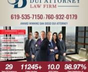 At Our Law Firm, we believe “Experience Counts”nnVincent Ross is an experienced San Diego DUI attorney practicing exclusively in criminal defense law. With over 27 years of experience, he has expertly handled hundreds of cases and prides himself on defending the rights of the accused, including police officers, sheriffs, SWAT team members, Border Patrol agents, and members of the Department of Defense. Mr. Ross graduated from the University of San Diego School of Law in 1987 and has defended