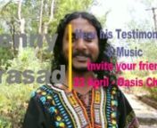 OASIS CHURCH proudly invites you this coming Sunday 23rd of April 2017 @ Jasmine Hotel (Sukhumvit Soi 23 9:30AM)nnMr. Benny Prasad is in the house!nnBenny Prasad is an instrumental guitarist from India. He designed the Bentar which is the world&#39;s first bongo guitar. He also holds the world record for being the fastest man ever to visit all 196 countries in the world.[1]nnHe has traveled all around the world performing to audiences. He has performed before presidents and parliaments, before the c