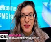 “If we want to be truly ahead of the market, we need to do more of what we&#39;ve been doing, but so much faster and in a more intense way.”nnIn this episode, we are pleased to welcome Roni Michael from KPMG International. Roni is dedicated to innovation at heart and in her role as Global Head of Innovation responsible for establishing, driving and accelerating innovation activities within KPMG&#39;s global organization.nnIn addition to the question of how KPMG helps clients innovate in an increasin