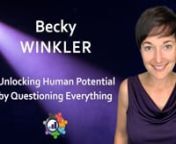 Episode 36 - Unlocking Human Potential by Questioning EverythingnnAbout Becky Winkler – www.dept732c.comnBecky is an industrial/organizational psychologist and business consultant who works to select and develop senior executives, build and strengthen leadership teams, and optimize the structure and development of the broader organization.She offers bottom-line analyses, penetrating insights, and an ability to translate her work into meaningful business outcomes. nIn her work with more tha