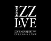 IZZ Live captures four distinct visions of IZZ both on stage and in the studio. IZZ&#39;s Live performance at the North East Art Rock Festival (NEARfest) in 2007 is the cornerstone feature of this DVD. Shot brilliantly by the crew of Studio M Live, Inc., the show at NEARfest is a musical experience that takes viewers onto the stage of IZZ&#39;s memorable performance.nnIZZ Live includes the never-before-seen footage of IZZ&#39;s passionate performance at ProgWest 2002 (this includes 4 songs: Spinnin&#39; Round,