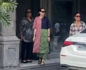 Kareena Kapoor,Karishma Kapoor and Rima Jain snapped At Dad House from karishma kapoor