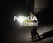 The Nokia Astound product video is a 60 second spot that we created to introduce the world to the Nokia Astound smartphone. The creation of the video required two days of shooting, a massive warehouse, a truckload of camera equipment, some serious choreography and, naturally, litres of blood, sweat and tears.