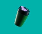 Introducing KeepCup Helix. A new twist on reuse.n—nCreative Direction by SouthSouthWestnAnimation by Jumbla Animation Studios