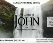 195. John 19:17nThe Crucifixion of Jesus-Part 1nPastor Phil BallmaiernCalvary Chapel Elk Groven10-16-22nnJoin Pastor Phil Ballmaier of Calvary Chapel Elk Grove as he works his way through the Gospel of John on Sunday Mornings. nnToday we continue in John, Chapter 19.THE HOUR HAS COME...We&#39;ve seen Jesus stand trial in a religious court, and in civil court, He was beaten and wounded, just as the scriptures said...But today, Pastor Phil takes a closer look at Simon, likely a Jewish man on p