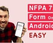 In this video you will learn an easy way to activate, convert, and fill out your NFPA 72 form on your android mobile device or tablet all for free using Joyfill. nnThis video will help you with: n- How to access and find the NFPA 72 online.n- How to convert a paper NFPA 72 to a digital mobile fillable form.n- How to fill out the NFPA 72 on your mobile or tablet device. n- How to download the digital NFPA 72 PDF online. n- How to get the NFPA 72 on android phone and android tablet.n- Why digital