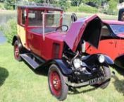 Only two examples of the 1924 Renault NN model were exported from France to the U.S. and John P. Shibles of Sea Girt, N.J. owns one of them. He showed it off on Sunday at the Greenwich Concours d