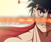 Calm Studio presents Hajime No Ippo - This Is War! - EPIC Anime Music, Anime Workout Music, Anime Training Music. Enjoy the time and stay calm.nnCalm Studio is dedicated to present you a variety of Music for Studying to concentrate, Relaxing and Chill, Travelling and Outdoor Activities and much more. Be sure to join and keep calm.nnLYRICS:nnCHORUS:nI was built to last with the webs I’m weavingnI can change the past with all I’m achievingnGot my foot on gas never stop competingnIf you break l