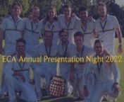 Eastern Cricket Association Annual Presentation for Season 2021-22 Featuring award winners, President&#39;s report, Bendigo Bank Sponsored award.Keynote interview with Mitchell Starc and Alyssa Healy
