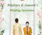 Custom Nayanthara Wedding Invite theme Video Final from nayanthara video