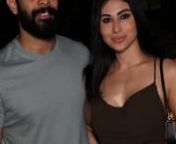 MOUNI ROY WITH HUSBAND SPOTTED AT BING BY BASTIAN ON DINNER DATE from mouni roy