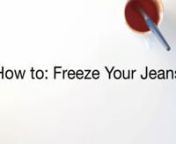 Read the full post here:nnhttp://www.apartmenttherapy.com/how-to-freeze-your-jeans-and-clean-them-143246