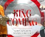God’s Kingdom Stands ForevernBishop Parnell M. Lovelace, Jr., D.Min., Ph.D.nPart of The King Is Coming nSunday, May 8, 2022nnDaniel 2:31-49 CSBn[31] “Your Majesty, as you were watching, suddenly a colossal statue appeared. That statue, tall and dazzling, was standing in front of you, and its appearance was terrifying. [32] The head of the statue was pure gold, its chest and arms were silver, its stomach and thighs were bronze, [33] its legs were iron, and its feet were partly iron and partly
