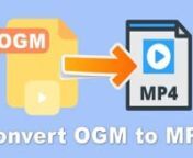 This video recommends an efficient OGM file converter that helps convert multiple OGM files to MP4, MKV, AVI, and more formats in batches. Check detailed guide and app download link in this article: https://www.videoconverterfactory.com/tips/convert-ogm-to-mp4.html