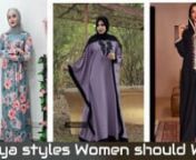 https://muslimlane.com/ - Islamic Fashion for Men and Womennn5 Best Abaya Styles Women Should WearnnDetailed five Abaya styles you should wear for a stylish and decent look. Moroccan Abaya, Kaftan, Butterfly Abaya, Batwing Abaya, Floral AbayannnHit us up if you have any questions:nAbaya: https://muslimlane.com/women/abaya-and-burqa.htmlnKaftan: https://muslimlane.com/women/bottoms-women.htmlnHijabs: https://muslimlane.com/women/hijabs.htmlnn#islamicfashion #Hijab #abayas #MoroccanAbaya #Kaftan #