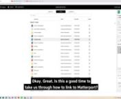 [00:46:51]nDan Smigrod:tOkay. Great. Is this a good time to take us through how to link to Matterport?nn[00:46:56]nMarek Kozlak:tYeah, but maybe let&#39;s just do a small Note in that project once we&#39;re already in the project just to show how fast it is and how quick it is for all of the stakeholders and the facilitator. Let&#39;s say that I&#39;m, for example, a contractor or maybe not, I&#39;m the investor for that building. nnThis is the building that I&#39;m paying money for. Let&#39;s say that this is an almost co
