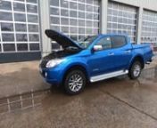 Mitsubishi L200 Warrior 4WD 6 Speed Crew Cab Pick Up, Cruise Control, Bluetooth, Climate Control, Full Leather, Electric Heated Seats, Reverse Camera, Parking Sensors (Reg. Docs. Available, Tested 04/23) (PLUS VAT) - DV18 EYY - MMCJJKL10JH002918n100284351 - RM