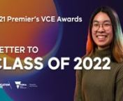 2021 Premier's VCE Awards - The Letter from vce