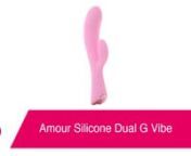https://www.pinkcherry.com/products/amour-silicone-dual-g-vibe-in-pink (PinkCherry US)nhttps://www.pinkcherry.ca/products/amour-silicone-dual-g-vibe-in-pink (PinkCherry Canada)nn--nnaturing gorgeous curves and a flexible forgiving texture, Jopen&#39;s Amour Dual G presents a pretty pink silicone take on a classic shape. Showcasing seven dreamy rhythms of vibration through two motors, the Dual combines reliable rechargeable power with blissful simultaneous inner and outer stimulation.nnSmoothly swoll
