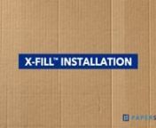 Learn how to set up your PaperSpace X-Fill System. The X-Fill System is the best way to dispense paper void fill. It’s one of the most efficient and user-friendly paper void fill systems on the market. X-Fill delivers high throughput speeds with low maintenance and downtime.