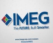 What&#39;s it like to work at IMEG and build your career? Hear from some of our IMEG team members about their experiences and our commitment to developing and delivering top talent!