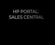 HP_PORTAL_SALES_CENTRAL.mp4 from hp sales central portal