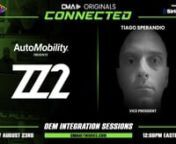 CMANETWORKS.com presents ZZ-2 on as we welcome product expert Tiago Sperandio to present innovative Apple Carplay &amp; Android Auto integration solutions along with a variety of camera and other exclusive technologies for a wide range of vehicles.