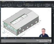 In diesem Video zeigen wir den Weg von 2D-Planunterlagen des Architekten zur Verlegung der Wand- und Dachelemente. Wie im Titel bereits aufgeführt, arbeiten wir dabei von 2D über 3D ins 2D. Also auch hier - wie der Name der Software sagt - xD, soviel