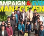 Campaign &amp; Event Management Presentation at SMUCT
