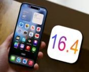 We&#39;ve gathered the key points and highlights from Apple&#39;s latest iOS 16.4 rlease just for you.nniOS &amp; iPadOS 16.4 RC Release NotesnThe iOS &amp; iPadOS 16.4 SDK provides support to develop apps for iPhone and iPad running iOS &amp; iPadOS 16.4 RC. The SDK comes bundled with Xcode 14.3 RC, available from the Mac App Store. For information on the compatibility requirements for Xcode 14.3 RC, see Xcode 14.3 RC Release Notes.nnBackup and RestorenWatch migration might fail when restoring a backup