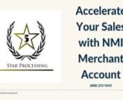 An NMI Merchant Account provides businesses with a comprehensive payment processing solution that enables them to accept credit card, debit card, and ACH (Automated Clearing House) payments from customers. It offers a seamless and secure payment processing experience, allowing businesses to efficiently process transactions in real-time. Call +1-888-253-9692 for NMI merchant account.