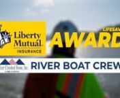 In the right place at the right time, the river boat crew at Mulzer Crushed Stone responded to a distress call for a person overboard on another company&#39;s boat on the Ohio River near Cape Sandy, Indiana. They successfully pulled the man on board and got him to safety, just as their in-house training had prepared them to do. Liberty Mutual Insurance rewarded the crew with a Lifesaver Award in April of 2023 in front of all employees at the Cape Sandy quarry.