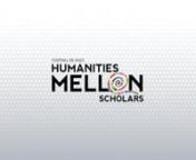 Mellon Scholars Student Voices: Ghania from ghania