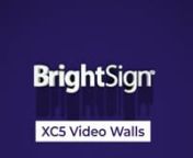 Intro to XC5 Video Walls from xc5