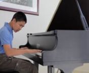Brian plays one of his current favorites, a piece composed by Keiko Matsui. June, 2011.