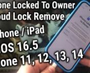 Hello YouTube. Here is a New Solution for Locked iPhones and iPads. If your device is on the Hello Screen and while trying to Activate it you stuck on the iPhone Locked To Owner or iPad Locked To Owner or any other problems, then we can help you!nn� Website ( www.fullbypass.net ) Link: https://bit.ly/41Tn0DUnn� Download Tool ( www.hackicloudtool.com ) Link: https://bit.ly/45j3y6vnn� Email address: icloudbypassfull@inbox.runn� WhatsApp ( +79151380885 ) Link: https://bit.ly/3of3wvwnn� Te