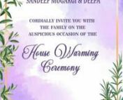 A Classic Generic Theme Housewarming Invitation Video_HD from videohd