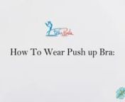 In this blog, we will talk about how to wear push up bra. Generally, girls don’t know how to wear push up bras. And, of course, there are lots of pros and cons to wearing a push-up bra. So you should know before buying a push-up bra that how to wear push up bra.nn#pushupbran#wearpushupbran#femposhnnFind out more : https://femposh.com/how-to-wear-push-up-brannFollow us : https://www.facebook.com/FemposhstorenFollow us : https://www.linkedin.com/in/femposh/nFollow us : https://www.instagram.com/