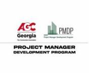 Learn more about the experience of AGC Georgia&#39;s members who have participated in the popular Project Manager Development Program (PMDP), which was created by AGC of America. The comprehensive professional development course is designed to specifically meet the needs of today&#39;s evolving construction industry. Our chapter offers this project in-seat and through virtual participation to offer a hybrid learning environment. Our instructor is great with creating a seamless experience for all partici