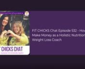 Being a Holistic Health Coaching and helping your clients reach their nutrition and weight loss goals is the most amazing job in the world.Not only can you make a huge impact and transform lives but there is also more opportunity than ever to generate income in coaching.In this episode, we are sharing our top 6 income streams and how to use them to compliment each other to build your business fast and furious from day 1.nnReady to dive deeper into nutrition &amp; weight loss coaching?Get y