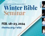 Thank you for visiting RHEMA USA online and joining us for Kenneth Hagin Ministries&#39; annual Winter Bible Seminar and Homecoming all this THIS WEEK from February 18-23! We are expecting God’s faithfulness and power to affect thousands of lives.We welcome you, our alumni , Rhema Word Partners, church members (e-church included), and guests!You will be so blessed as we join in one faith under One Holy God, One Lord Jesus Christ, and One Holy Spirit. Service times are Sunday at 6pm, and Monday