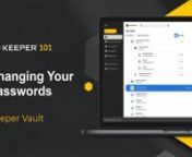 Long, randomly generated passwords that are created for each of your account logins help protect you from cybertheft and account takeover. This video will review KeeperFill’s password change feature using the password generator, which makes the process of changing high-risk passwords easy and secure.nnTo begin, be sure you’ve installed our KeeperFill Browser Extension. To learn how to download KeeperFill, please see the video I’ve linked in the description below.nnTo change a site’s logi