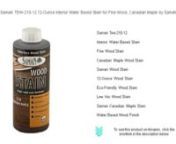 Click here&#62;thttps://amzn.to/3UWnidj&#60;to see this product on Amazon!nnnnAs an Amazon Associate I earn from qualifying purchases. Thanks for your support!nnnnnnSamaN TEW-210-12 12-Ounce Interior Water Based Stain for Fine Wood, Canadian Maple by SamaNnnSaman Tew-210-12nInterior Water Based StainnFine Wood StainnCanadian Maple Wood StainnSaman Wood Stainn12-Ounce Wood StainnEco-Friendly Wood StainnLow Voc Wood StainnSaman Canadian Maple StainnWater Based Wood FinishnInterior Wood StainingnHo