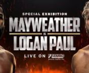 Get the PPV NOW at Fanmio.com/MayweatherVsPaulnnUndefeated, 12-time, five division boxing superstar Floyd Mayweather at 50-0 will take on social media sensation Logan Paul in a special exhibition boxing match that is expected to make history. This is your chance to watch this must-see event live on Fanmio PPV, Sunday, June 6, 2021 at 8pm EST.